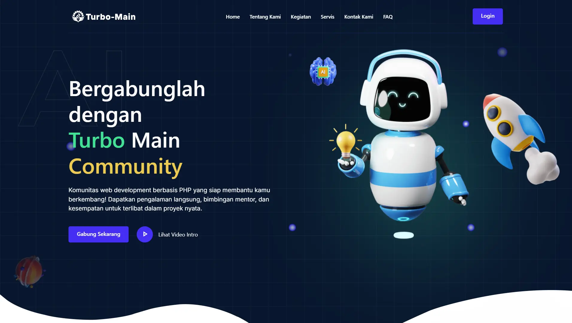 Turbo-Main – Web Development Community Platform